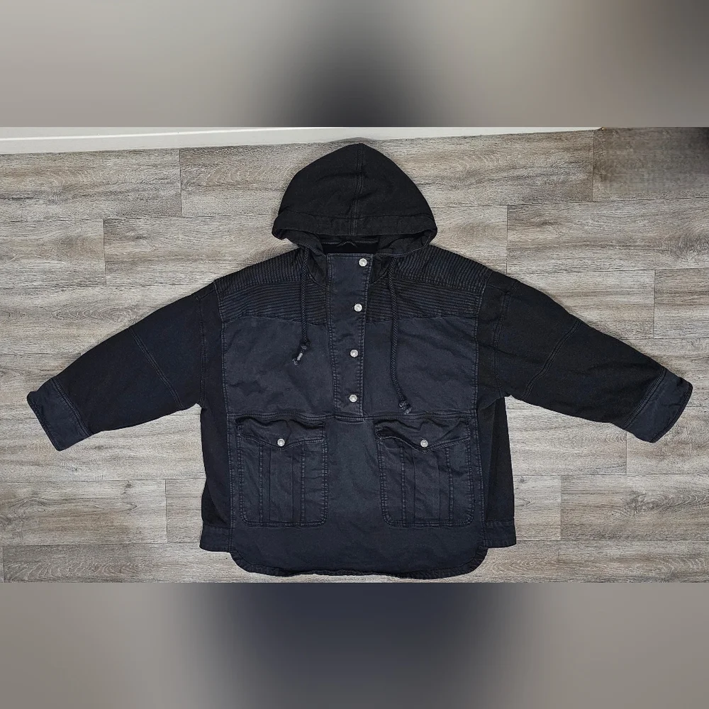 Women's We The Free Marlie Washed Pullover Jacket-Size Medium